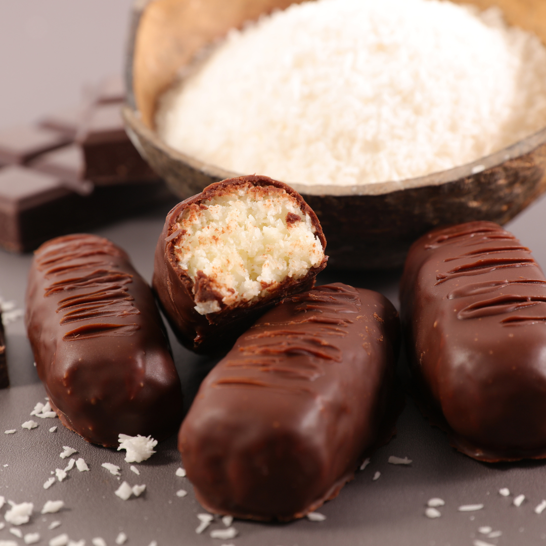 Bonbons à la noix de coco et chocolat façon Bounty